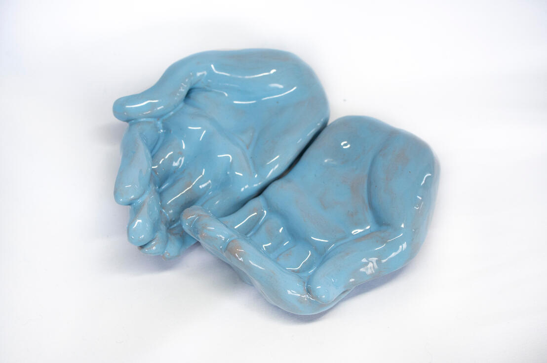 Humanity, ceramics, 2024, aprox. 5 x 5 inches